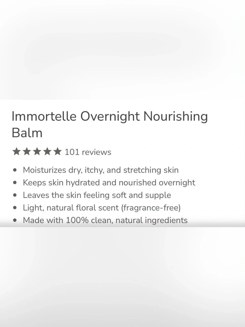 8 Sheep Organics Immortelle Overnight Nourishing Balm - best by 10/2027 NWT